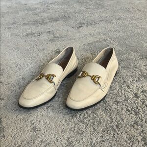 Elegant Cream Loafers for women